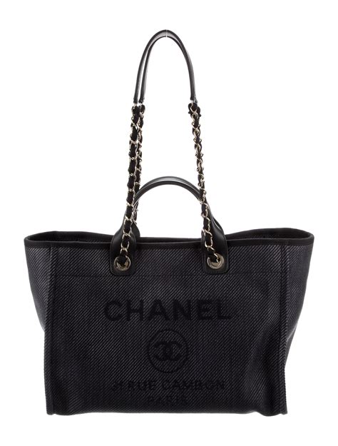 chanel deauville tote from annie|Chanel deauville medium tote.